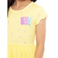 thumbnail image 3 of PEEPS Girls' Print Tutu Dress with Short Sleeves, Sizes 4-12, 3 of 8