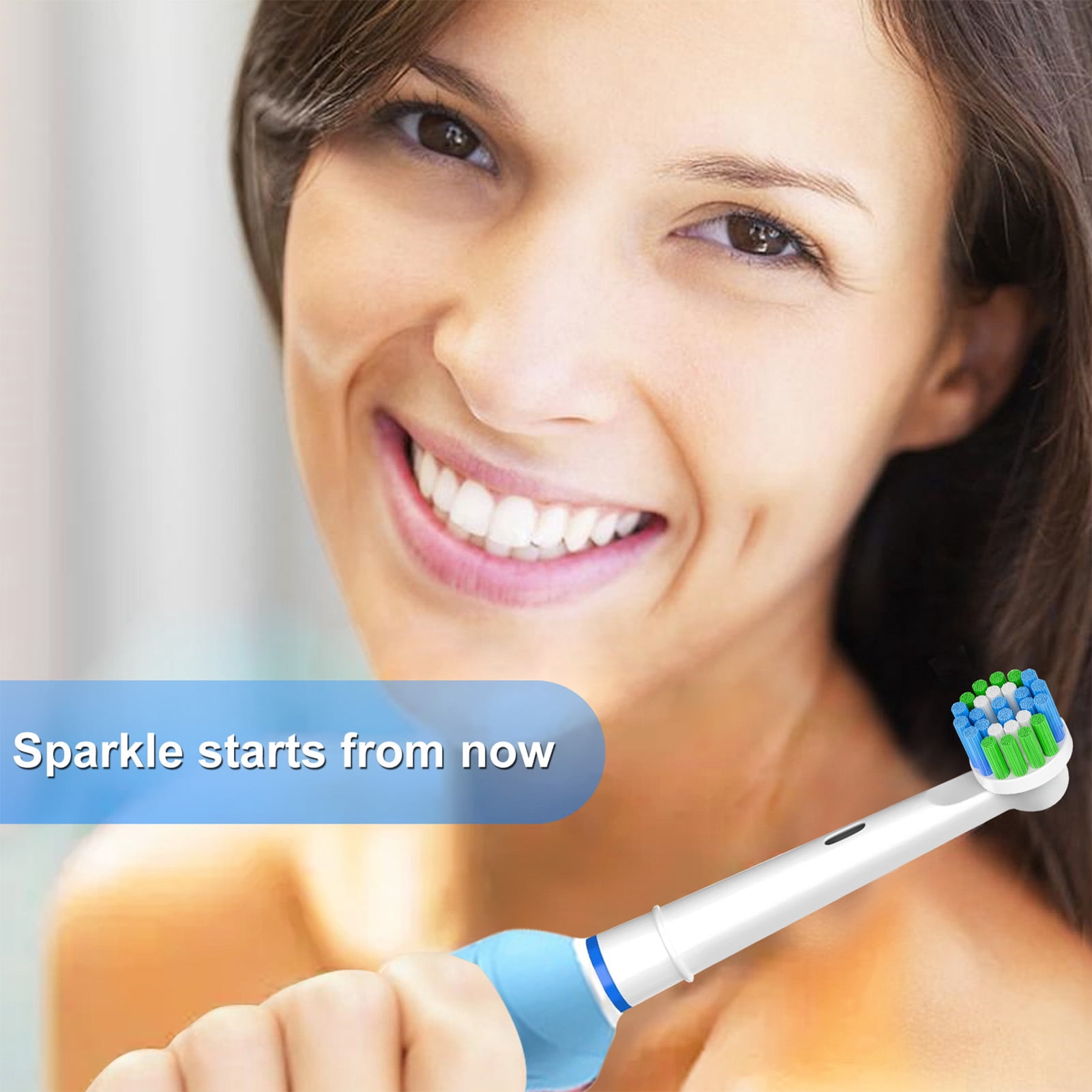 20 Pack Professional Replacement Toothbrush Heads for Braun Oral B Electric Toothbrush, Precision Clean Brush Heads