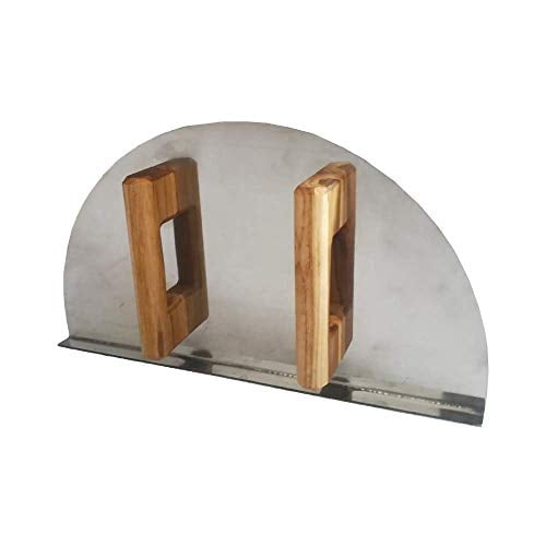 Simond store DIY Brick Pizza Oven Door11”(H) X 20”(W) w/Wooden Handle