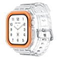 thumbnail image 1 of Correa de Silicona Transparente para Apple Watch Serie 10, 42/46mm, 1 of 5