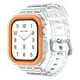 thumbnail image 1 of Correa de Silicona Transparente para Apple Watch Serie 10, 42/46mm, 1 of 5
