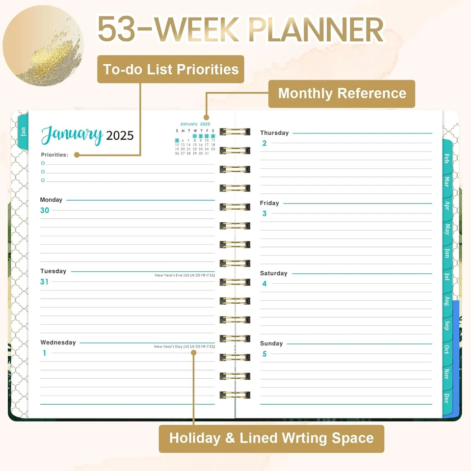 2025-2026 Planner - 2025-2026 Academic Planner Weekly And Monthly From July. 202