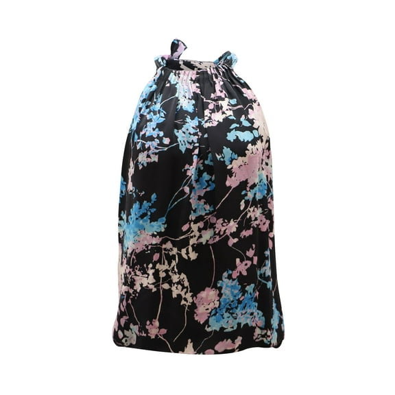 Pre-Owned Diane Von Furstenberg Lexi Floral Daze Top in Multicolor Polyester