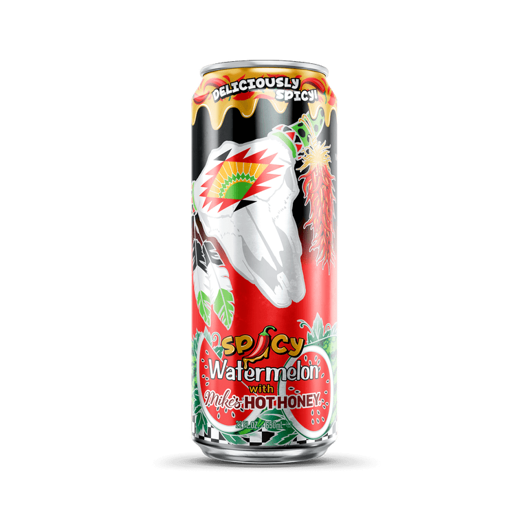 Arizona Spicy Watermelon Juice Cocktail, 22 fl oz Cans, 24 Pack