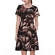 thumbnail image 1 of Disketp Coffee Bean para Vestido de Manga Corta para Mujeres, Vestidos de Verano para Mujeres, Casual y Holgado para la Playa, 1 of 6