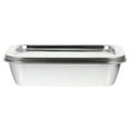 thumbnail image 1 of 1pc Butter Box Home Restaurant Butter Holder with Lid Storage Holder (Silver), 1 of 9