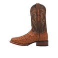 thumbnail image 3 of Dan Post Boots Mens Alamosa Embroidered Ostrich Pull On Square Toe Cowboy, 3 of 5