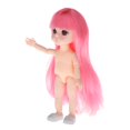 thumbnail image 2 of BJD Doll Body 16cm BJD Doll Body DIY Piezas Piel Blanca 13 Articulaciones Flexible Doll Toy Style 4 estilo 4 Fanmusic BJD Doll Body, 2 of 5