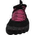 thumbnail image 5 of Womens Skeletoe Water Shoes Aqua Socks Surf Pool Beach Swim Slip On 40362-6B(M)US (Pink/Black Techno), 5 of 7