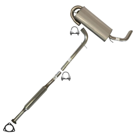 Northeastern Exhaust Muffler & Pipe Exhaust System Kit Fits 2005-2006 Chevrolet Equinox 3.4L, 2006-2009 Pontiac Torrent 3.4L - Direct Fit | Stainless Steel System Kit