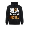 thumbnail image 2 of Bienes raíces es mi negocio Venta al por menor de casas divertidas Agente inmobiliario Sudaderas con capucha estilo Inglaterra más nuevas Sudaderas para hombres Ropa ajustada, 2 of 5