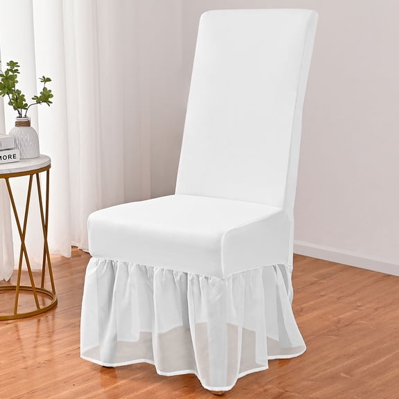 KAKOWELY 1-Pack Washable Chair Cover for Parties, Events, Weddings, and Home Use - , Stretch Fabric