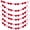 Three Color, variant on NOGIS 5 Pack Valentines Day Decorations Galentine's Day Felt Heart Garland Banner for Mantle, Wall, Party Supplies - Hanging Hearts Decorations for Galentine's Decor (Three Color)