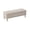Beige, variant on SESSLIFE Storage Bench, 50.8" Solid Wood Storage Ottoman Bench with Safety Hinge, Upholstered End of Bed Bench for Entryway Bedroom, Load 300 lb, Beige