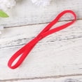 thumbnail image 2 of 9pcs Running Headband Stretchy Rope Football Non-slip Hair Accessories Yoga Hair Band Unisex Headband Red, 2 of 6