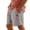Grey@GC@, variant on CONZONE Mens Casual Shorts Elastic Waist Drawstring Summer Shorts for Men Hawaii Graphic Y2K Lightweight Loose Fit Workout Gym Shorts With Pockets