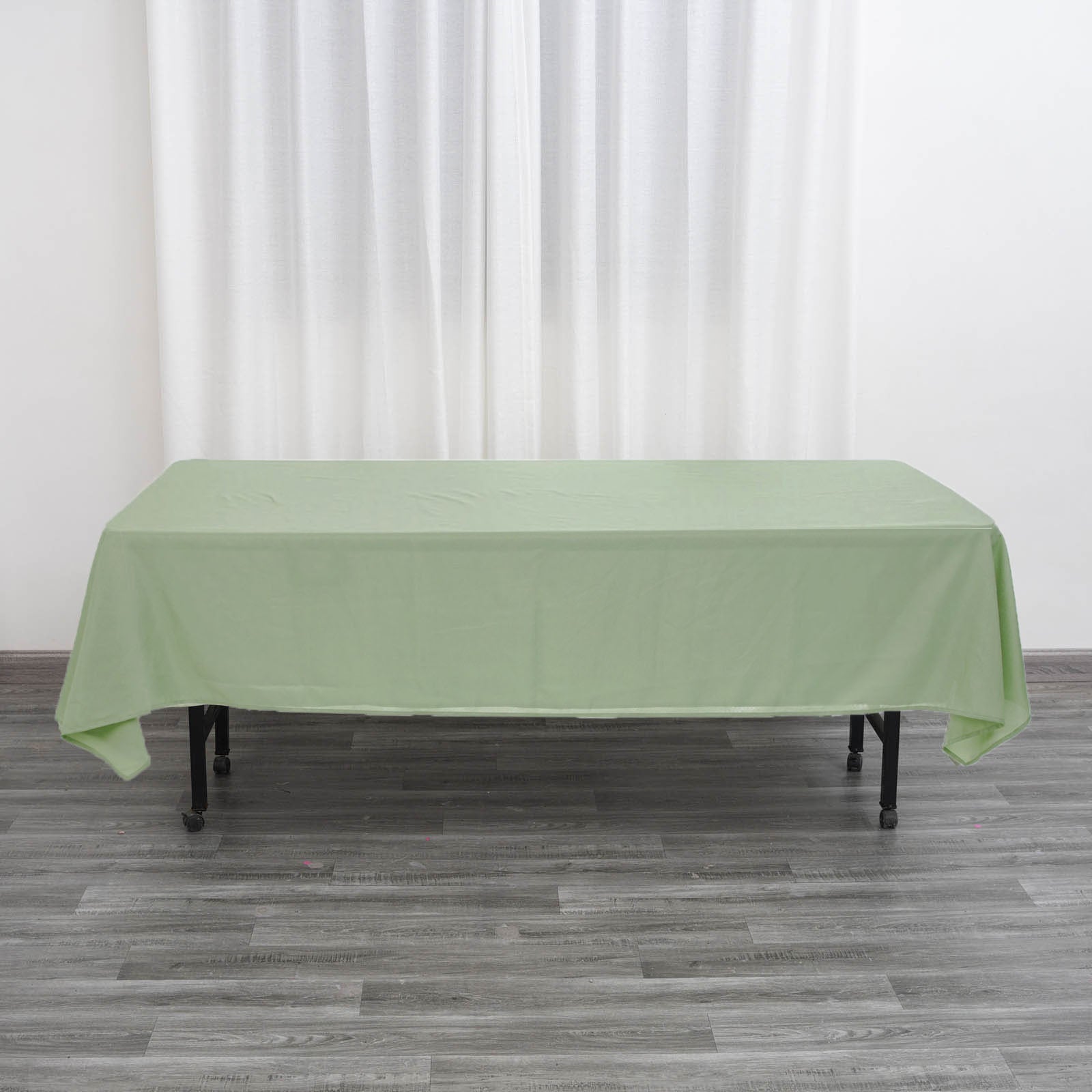 Efavormart 60x102' SAGE Wholesale Linens Rectangle Polyester Tablecloths  Banquet Table Linen Wedding Party Restaurant Tablecloth