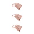 thumbnail image 3 of kurtrusly Fashionable And Functional Straw Beach Bag For Any Occasion Space-saving Blended Straw Handbag pink 3Set, 3 of 6