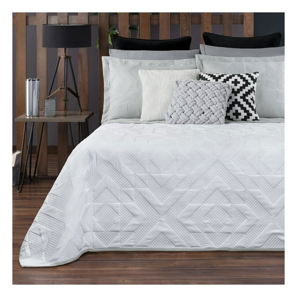 Edredón Ligero Pinsonic Doble Vista con Fundas de Almohada Esquimal (Antartida, King Size)