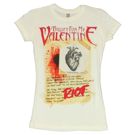 Bullet For My Valentine Girls Juniors T-Shirt - 