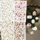 thumbnail image 4 of Papel de transferencia de arcilla de flores, 4 diseños, 24 piezas, hojas de transferencia de arcilla polimérica, margaritas, rosas, arbustos, 4 of 9