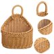 thumbnail image 3 of GOOHOCHY Cesta de almacenamiento tejida, cesta colgante, cesta de cocina, cesta de almacenamiento de jengibre y ajo, 3 of 7