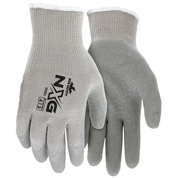 MCR Safety Durable Cowhide Leather Work Gloves - Medium