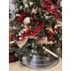thumbnail image 2 of Collar para Árbol de Navidad BIRDROCK HOME 4 paneles metal plateado, 2 of 9