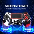 thumbnail image 3 of Controlador inalámbrico SZYUYU para PS4 con conector de audio de 3.5 mm - Blanco, 3 of 9