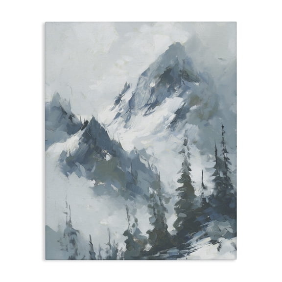 Stupell Industries Frozen Majesty Mountains Canvas Wall Art, design by Svetlana Aleynikova
