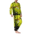 thumbnail image 2 of Balery Ball Pijama para Hombre de Dos Piezas con Manga Larga, Conjunto de Dormir y Descanso Suave con Bolsillos-Large, 2 of 7