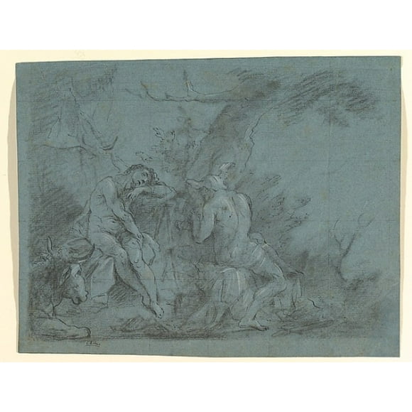 Poster Mercure et Argus de Januarius Zick (allemand, munich avant 1730 1797 ehrenbreitstein) (18 x 24)