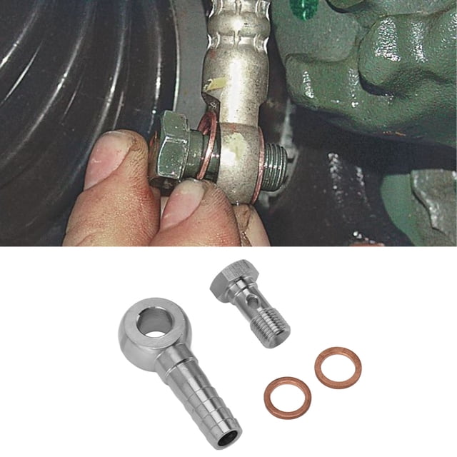 Accesorios De Perno De Lengüeta De Manguera Banjo, Perno Banjo De Freno De Alta Durabilidad, Soporte De Carga Alta, Amplia Aplicabilidad Para Conexiones De Tuberías