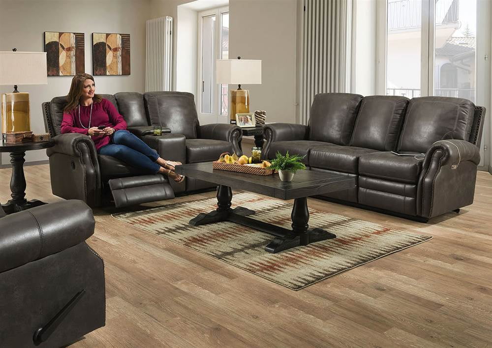 3 Pc Reclining Living Room Set In Badland Dark Gray Com - Charcoal Gray Power Reclining Living Room Set Desert 3 Pc Reclining Living Room Set In Badland Dark Gray Com - Charcoal Gray Power Reclining Living Room Set Desert