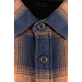 thumbnail image 4 of PME Legend Men's Shirt Black &amp; Orange Woven Long Sleeve (S01), 4 of 12