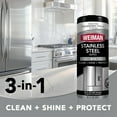 thumbnail image 3 of Stainless Steel Cleaner and Polish Wipes Bundle with Microfiber Cloth-Removes Fingerprints, Water Marks and Grease from Appliances - Works Great on Refrigerators, Ovens, and Grills, 3 of 4