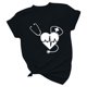 thumbnail image 4 of Camisetas con estampado de letras y cuello redondo de verano para mujer, blusas femeninas cómodas y elegantes, Tops OAVQHLG3B Store lin121212, 4 of 5