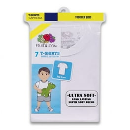 Fruit of the Loom Boys Short Sleeve V-Neck T-Shirts, 3 Pack