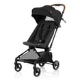 thumbnail interactive-video image 1 of Open Box Evenflo Hummingbird Ultra-Lightweight Carbon Fiber Stroller, Crest Gray, 1 of 2