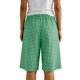 thumbnail image 5 of Pantalones Sueltos de Pierna Ancha para Mujeres Casual Elástico Pantalones Rectos de Pierna Ancha con Bolsillo Medio Pantalones Cortos, 5 of 9