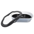 thumbnail image 1 of Raindrops 1Pc Plastic Reptile Holder Turtle Tank Leak Proof Home Breeding Box Black, 1 of 6