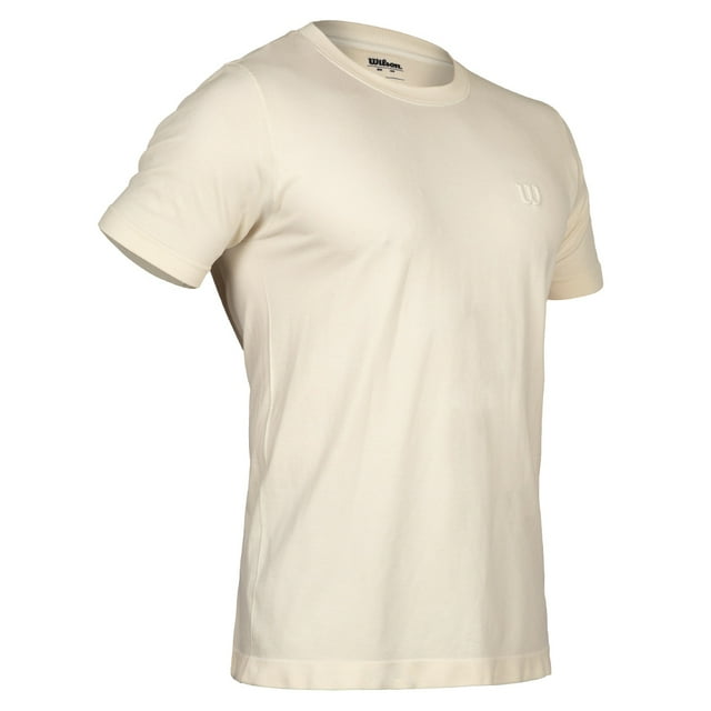 Playera Deportiva Wilson para Hombre Volt Manga Corta Color Arena Talla M
