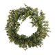 thumbnail image 5 of Guirnalda de artificiales, corona de vegetación de 16 pulgadas, redonda para la puerta principal del hogar, interior al aire libre, Estilo A Macarena Guirnalda de hojas verdes, 5 of 8
