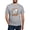 Heather Gray, variant on - No Shoes No Clothes No Problem Men's Classic T Shirt - Fitted T-Shirt, Vintage Fit Soft Cotton Tee