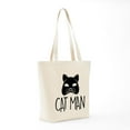 thumbnail image 7 of CafePress - Cat Man Tote Bag - Unisex Canvas Tote Bag, Beige, 1-Piece, 7 of 7