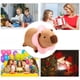 thumbnail image 3 of Muñeco Peluche Almohada Animal Kuymtek Capibara Kawaii Suave para Regalos Cumpleaños, 3 of 9