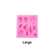 thumbnail image 2 of Naiovety DIY concha de mar estrella de mar molde de silicona Fondant jabón moldes reutilizable antiadherente galletas para hornear para Type2 NO2, 2 of 6