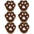 thumbnail image 4 of BALAHAPY 6Pcs Brown Pink Design Tennis Vibration Dampener for Improved Racket Control and Comfort, 4 of 8