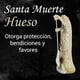 thumbnail image 2 of Santa Muerte Hueso Vestida 15 cm Protección, Paz Y Abundancia, 2 of 8