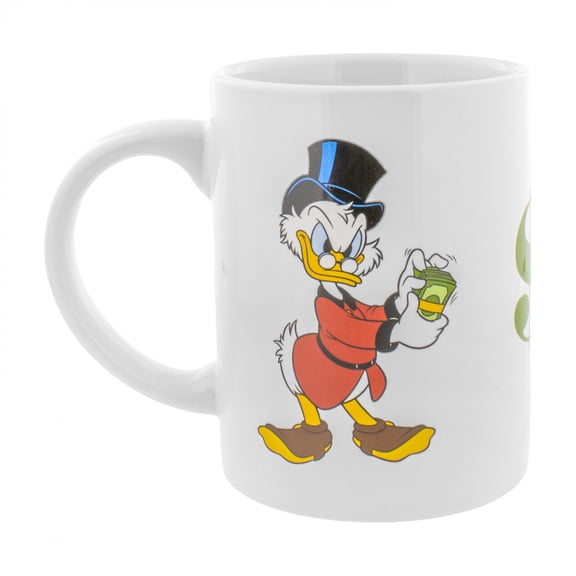 Disney Scrooge Mcduck 14oz White Ceramic Mug